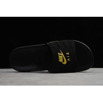 2020 Nike Air Max Camden Slide Black Metallic Gold BQ4633-001 Shoes